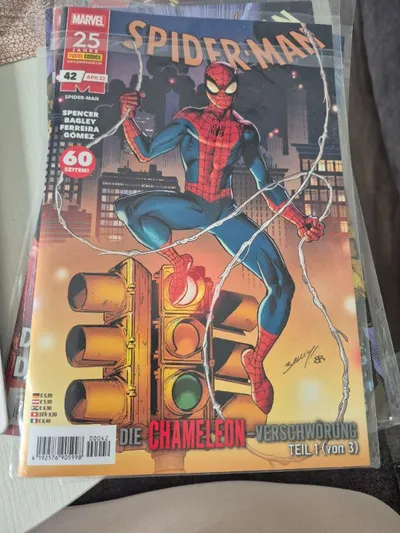 Spider-Man Comic Die Chameleon-Verschwörung Teil 1 Panini Spencer Bagley