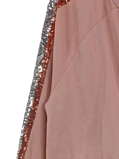 JBC Mädchen Bomberjacke Gr. 158 Rosa Pailletten Live Love Sparkle