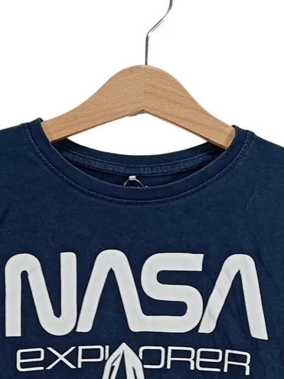 NAME IT Langarmshirt NASA Explorer Space Shuttle Kinder Gr. 146-152 Blau