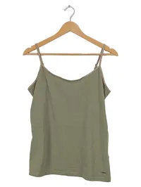 Casa Blanca Damen Unterhemd Trägertop Oliv Gr. XL Baumwolle Basic 1