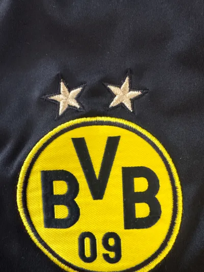 Puma Borussia Dortmund Sport Shorts Kinder Gr. 176 Schwarz Sportlich