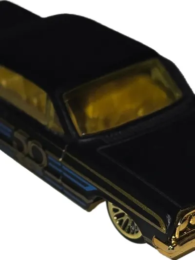 Hot Wheels 64 Impala Modellauto Sammlerfahrzeug Schwarz 8cm