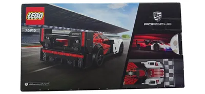 LEGO Speed Champions Porsche 963 76916 Bauset Komplett Mehrfarbig 9+ Jahre