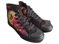EMP Iron Maiden Herren High Top Sneaker Schuhe Gr. 38 Schwarz Streetwear 3