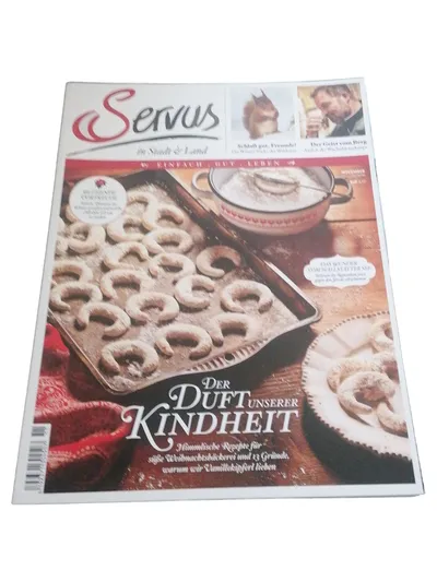 Servus Zeitschrift Der Duft unserer Kindheit Weihnachten Kochen 11/2016