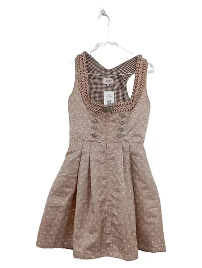 Steindl Trachten Dirndl Damen Gr. 34 Rosa Blumen Trachtenkleid