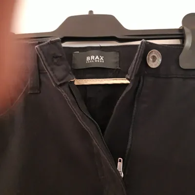 BRAX Damen Stoffhose Gr. 36 Petrol Baumwolle Stretch Klassisch