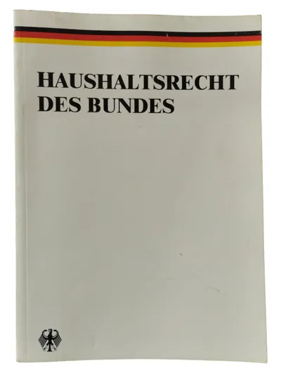 Verwaltungsrecht Gesetzbuch Taschenbuch Bundeshaushaltsrecht Aktuell