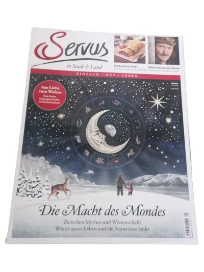 Servus Magazin Die Macht des Mondes Natur Wissenschaft Umwelt Nachhaltigkeit