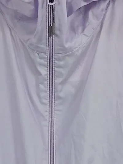 UNIQLO Damen Windjacke Kapuze Lila Gr. S Leicht Wasserabweisend