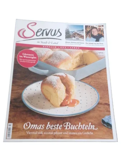 Servus Magazin Februar 2023 Omas Buchteln Kochen Garten Natur