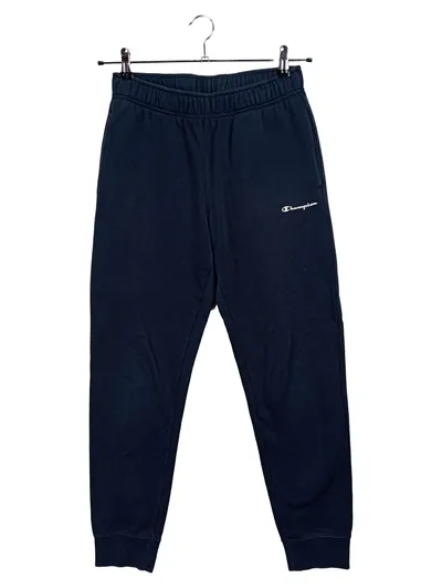 Champion Herren Jogginghose Gr. 36 Blau Sportlich