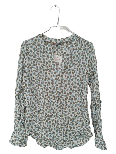Street One Damen Bluse Gr. 36/S Punkte Viskose Mehrfarbig Casual