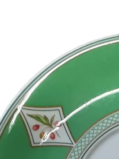 Villeroy & Boch EDEN Unterteller Porzellan Grün Blumen 14,5 cm