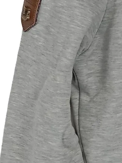 Naketano Damen Sweatjacke Hoodie Grau Meliert Gr. M Kapuze