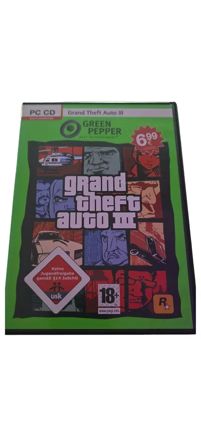 Rockstar Games GTA 3 Grand Theft Auto III PC Sandbox Spiel Ab 18