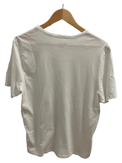BOSS Herren T-Shirt Weiß Gr. XL Basic Baumwolle Logo Kurzarm