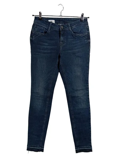 Street One Damen Slim Fit Jeans Blau Gr. W28/36 Stretch Denim