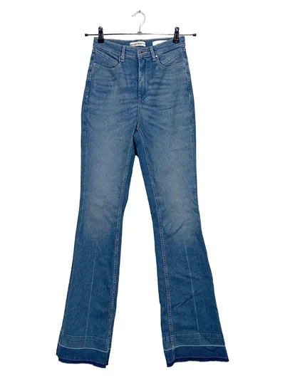 GUESS POP 70'S Boot High Jeans Damen Bootcut Blau Gr. 40 W31 L32