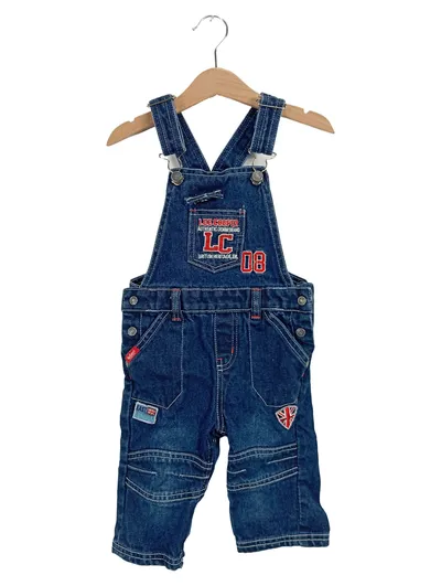 Lee Cooper Latzhose Baby Jeans Denim 12 Monate Gr. 80 Blau