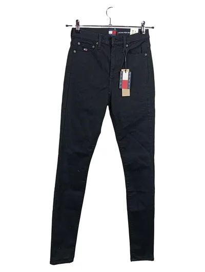 Tommy Jeans Sylvia High Skinny Damen Jeans Schwarz W29/L34 High Waist