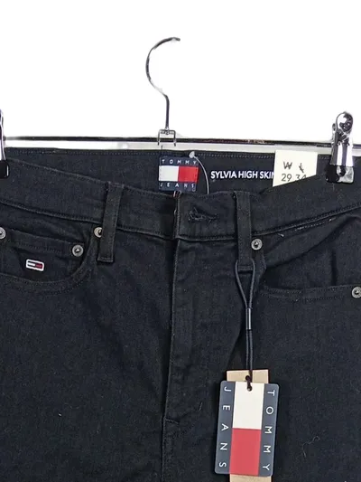 Tommy Jeans Sylvia High Skinny Damen Jeans Schwarz W29/L34 High Waist