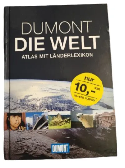 Dumont Weltatlas mit Länderlexikon Hardcover Deutsch
