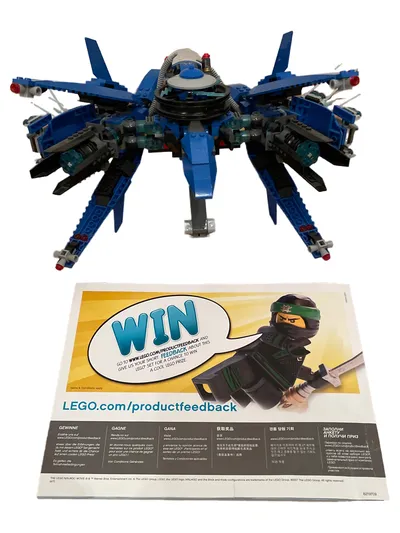 LEGO Bauset Ninjago Movie Jays Sturmvogel 70614 Blau Kinder