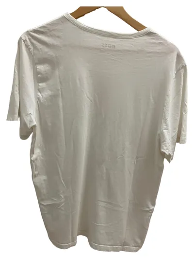 BOSS Herren T-Shirt Weiß Gr. XL Basic Rundhals Baumwolle Logo