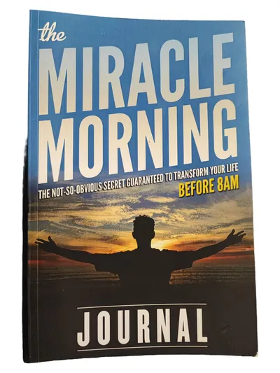 The Miracle Morning Journal Tagebuch Selbstentwicklung Blau