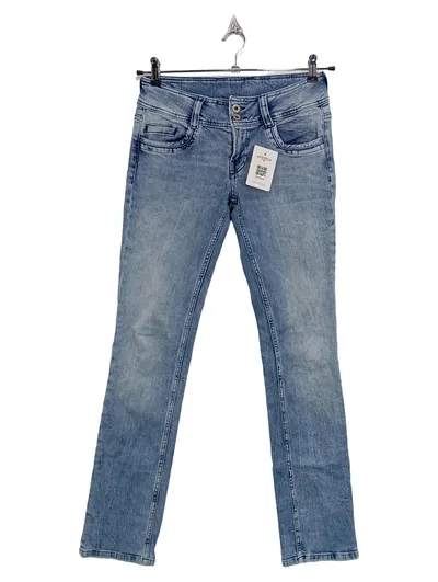 Pepe Jeans London Damen Slim Fit Jeans W28/L33 Hellblau Stretch