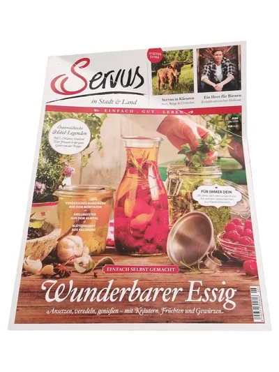 Servus Magazin Juni 2019 Wunderbarer Essig Kräuter DIY