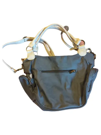 Rieker Damen Henkeltasche Grau Modern Casual Praktisch Handtasche