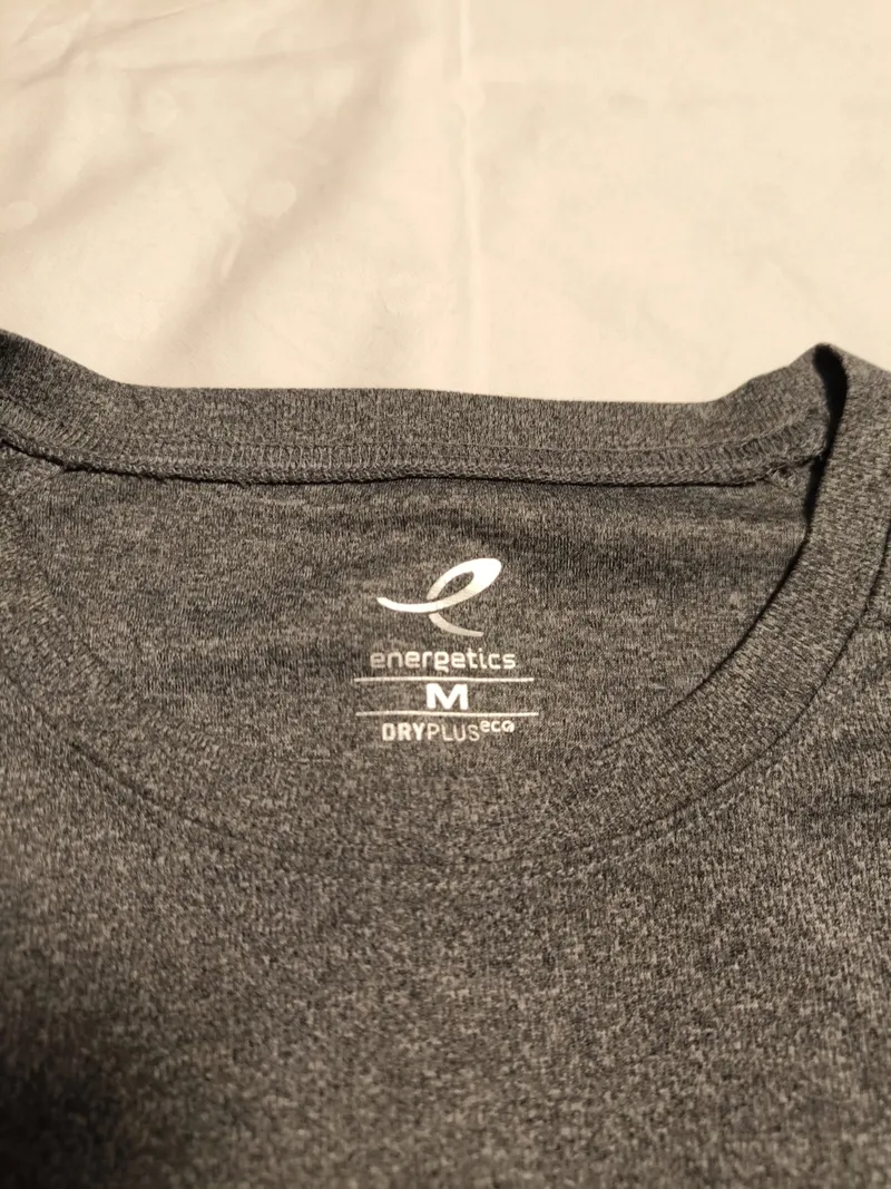 Energetics Herren Sport Shirt Gr. M Grau Sportlich 5