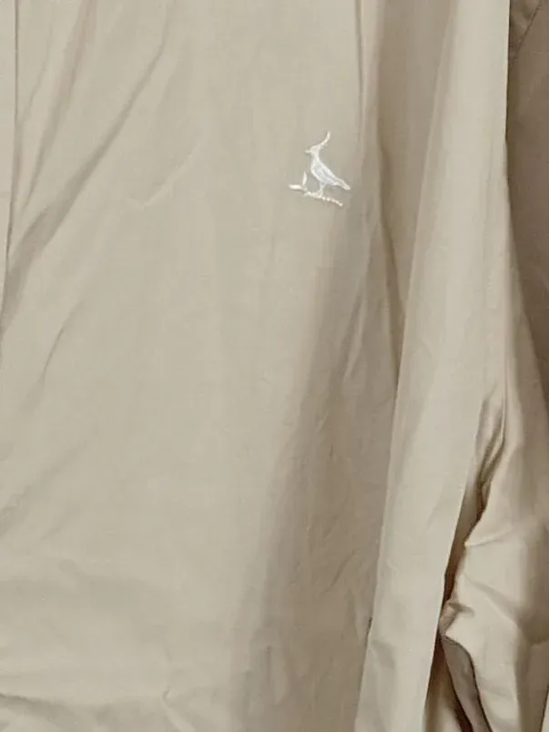 Charles Tyrwhitt Herren Freizeithemd Baumwolle Langarm Beige 3XL 2