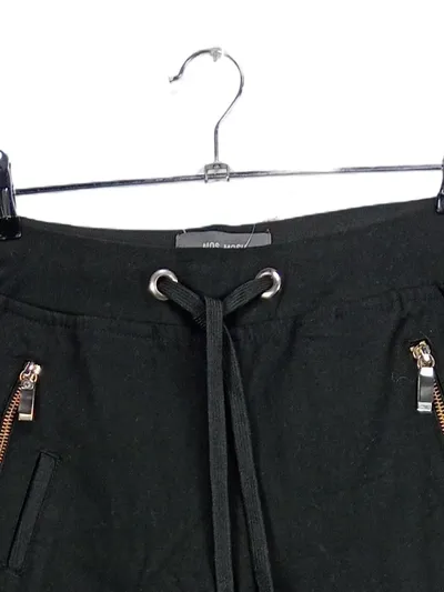 Mos Mosh Jogginghose Damen Gr. 34/XS Schwarz Goldene Zipper