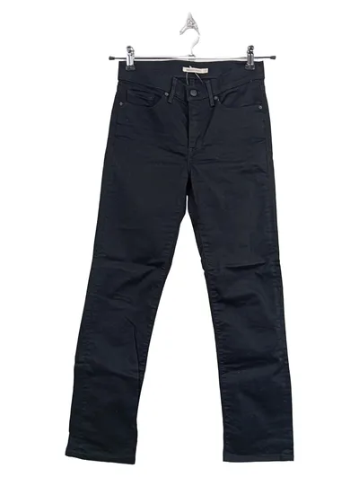 Levi's Damen Jeans Slim Fit Schwarz W27/L30 Gr. 36 Stretch