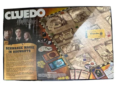 Parker Cluedo Harry Potter Edition Brettspiel Familienspiel ab 9 Jahre