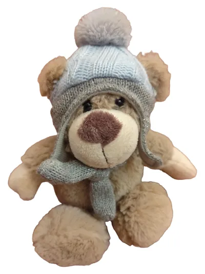 Morgenroth Teddybär Kuscheltier Plüsch Baby Braun 26cm Höhe