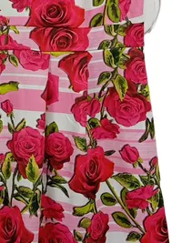 BODYFLIRT Damen Sommerkleid Midikleid Blumenmuster Falten Bunt Gr. 44 XXL 3