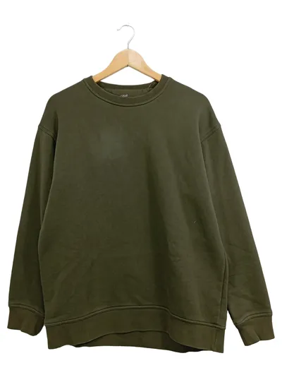 Casall Herren Sweatshirt Oliv Gr. 48/M Sportlich Baumwolle