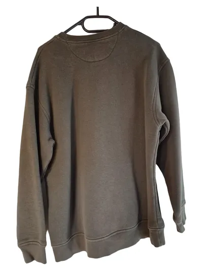 Casall Herren Sweatshirt Oliv Gr. 48/M Sportlich Baumwolle