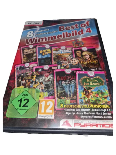 Software Pyramide Wimmelbild Gedächtnisspiele PC 8x Deutsch Vollversionen