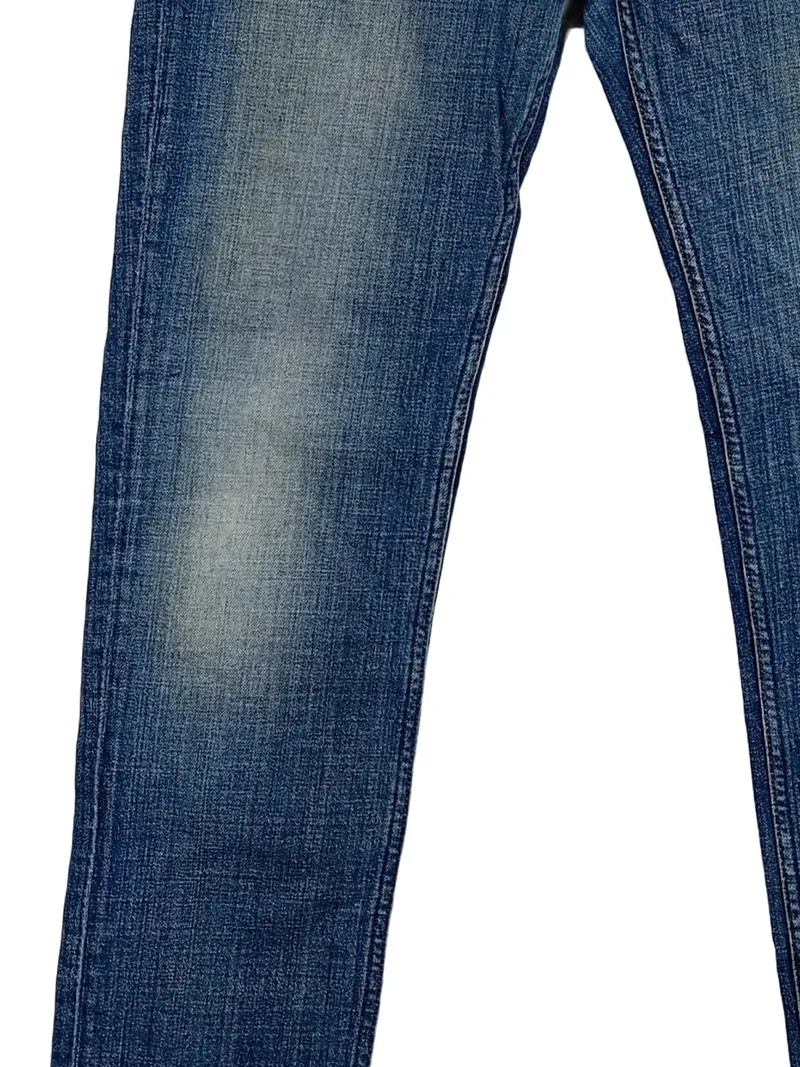 ACNE STUDIOS Jeans Herren W31/L32 Straight Leg Denim Blau Used Look 3