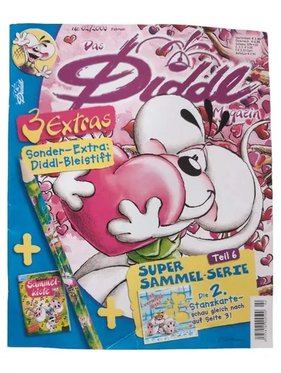 Das Diddl Magazin Teil 6 Nr. 02/2004 Februar mit 3 Extras Sammelkiste
