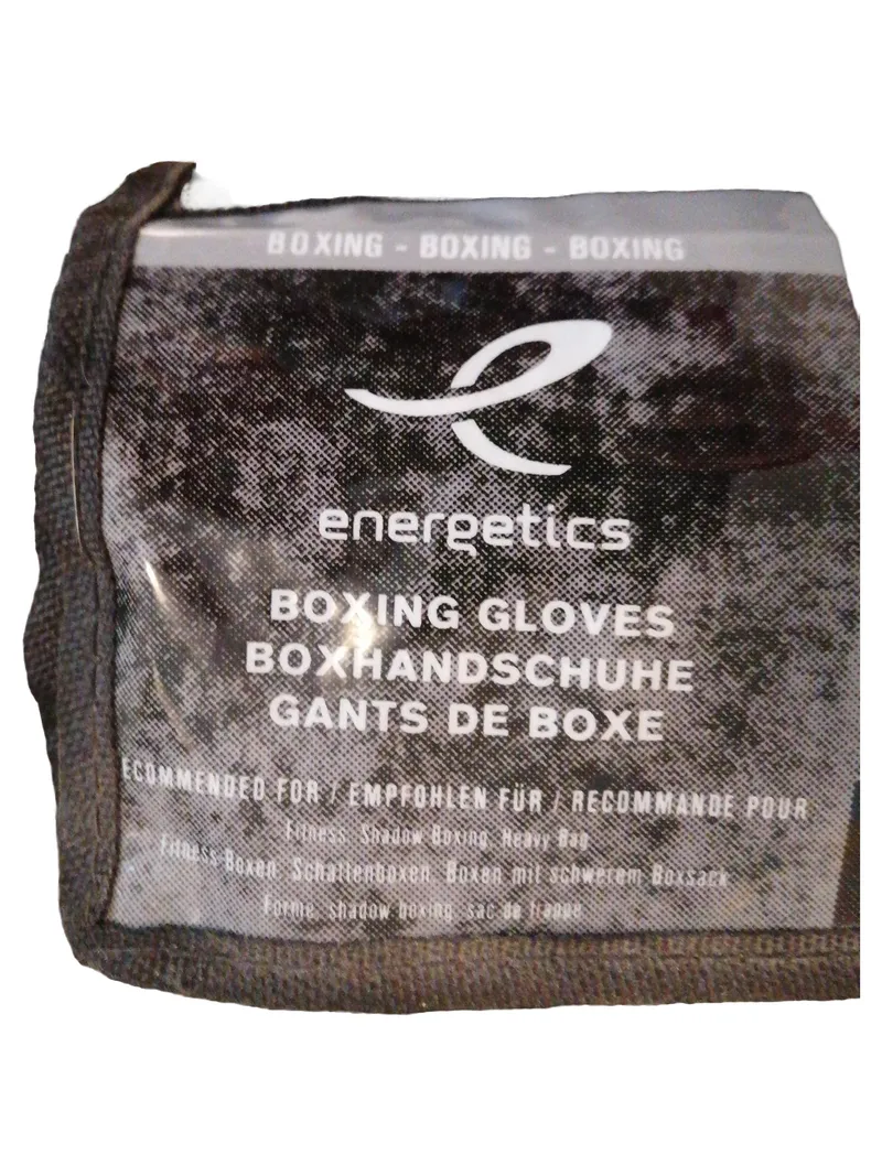 Energetics Boxhandschuhe Herren Training Fitness Boxing Gloves Schwarz 10 2