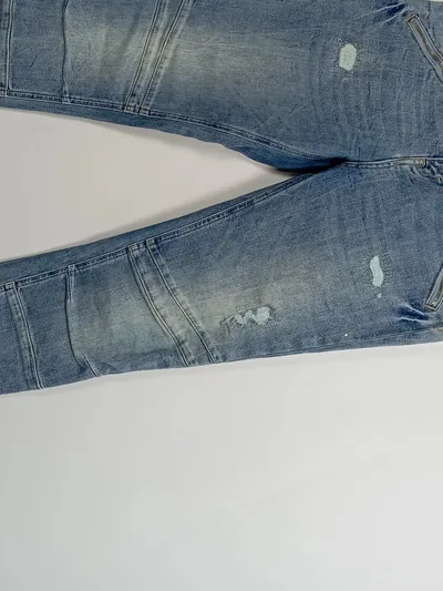 Fritzi aus Preußen Damen Destroyed Jeans W29 Blau Gr. 38 M