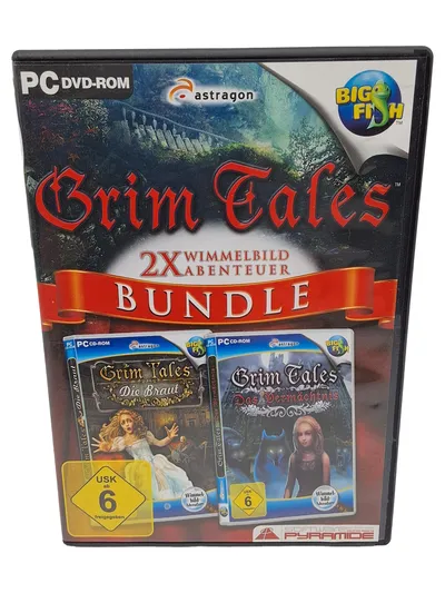 Grim Tales Bundle PC DVD-ROM 2x Wimmelbild Abenteuer Big Fish Games