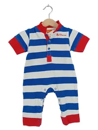 Ben Sherman Baby Body Strampler Gestreift Baumwolle Kinder Gr. 68 Mehrfarbig 1