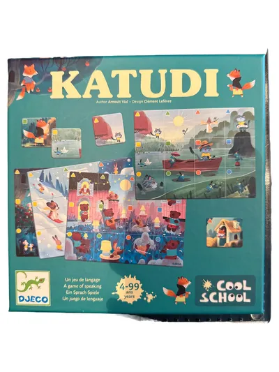 Djeco KATUDI Kartenspiel Natur Detektivspiel Sprachspiel Lernspiel Kinder